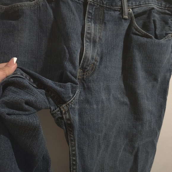 Levis | 514 Men's Dark Blue Jeans - Picture 3 of 10